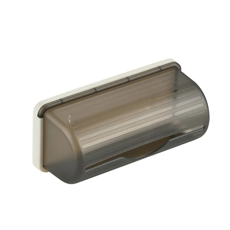 Wall-Mounted Trash Bag Storage Box – Plastic Garbage Bag Dispenser for Kitchen, Bathroom, and Home Organization