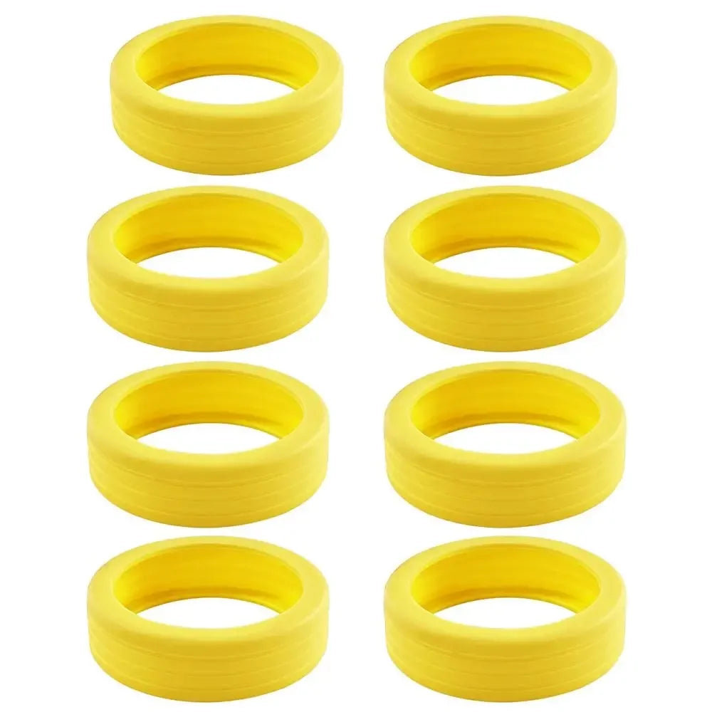 4/8PCS Travel Luggage Wheel Protectors — Noise-Reducing Caster Covers for Suitcase Trolley Boxes
