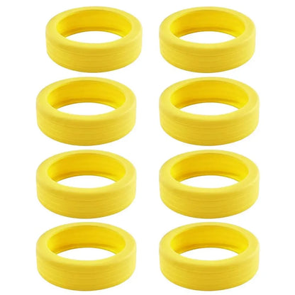 4/8PCS Travel Luggage Wheel Protectors — Noise-Reducing Caster Covers for Suitcase Trolley Boxes