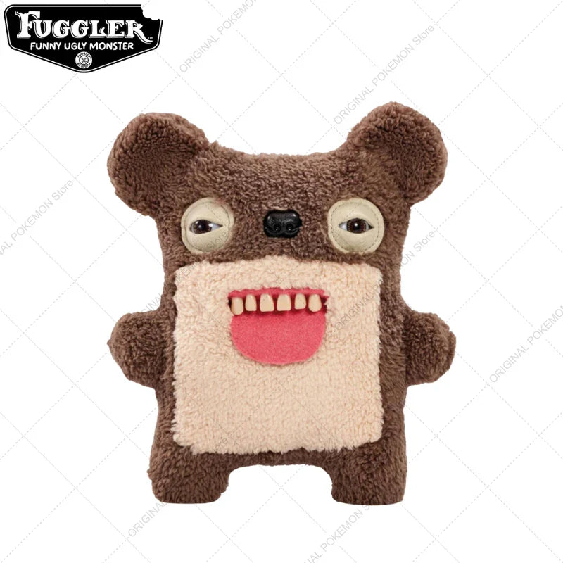 Original Fuggler Ugly Teeth Monsters Plush Toys – Butt Ugly Pets Snowman & Reindeer Dolls for Christmas & Kids Gifts