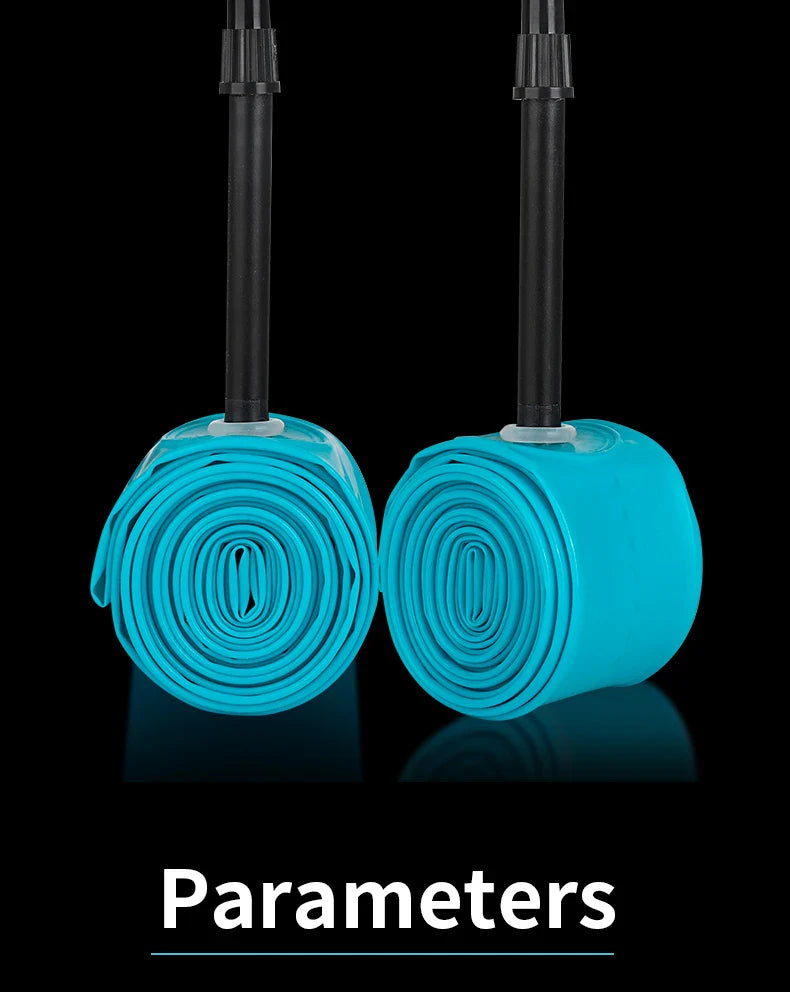 GUSTAVO Ultralight TPU Road Bike Inner Tube – 700x18-28C with 45/65/85mm Valve, 24g