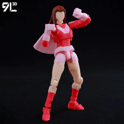 3D Printed Invincible 2.0 Superheroes Action Figures – Multi-Jointed Anime Toy Model Ornaments Gifts