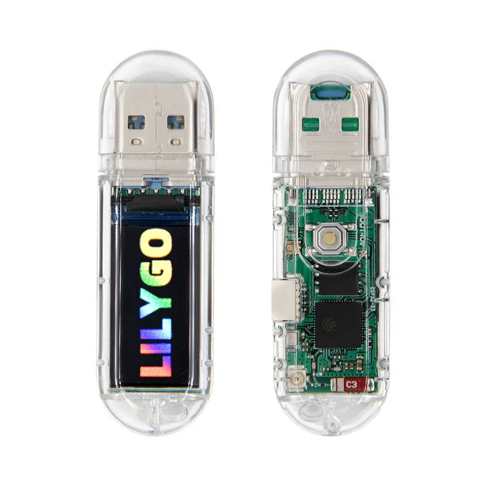 LILYGO® T-Dongle-S3 ESP32-S3 Development Board – 0.96" ST7735 LCD Display with WiFi, Bluetooth & TF Card Support