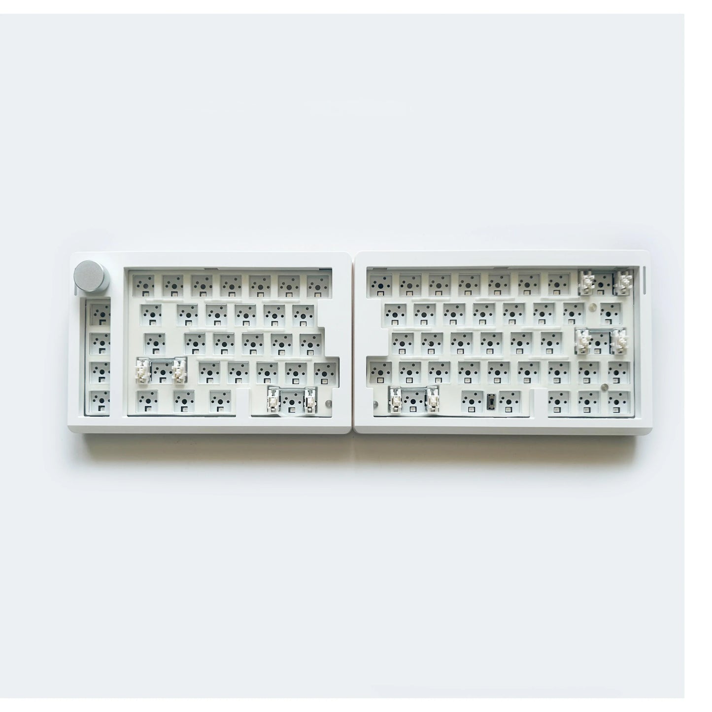 GMK70 Split Mechanical Keyboard Kit – Hot-Swappable, Ergonomic Customizable with QMK/VIA Support