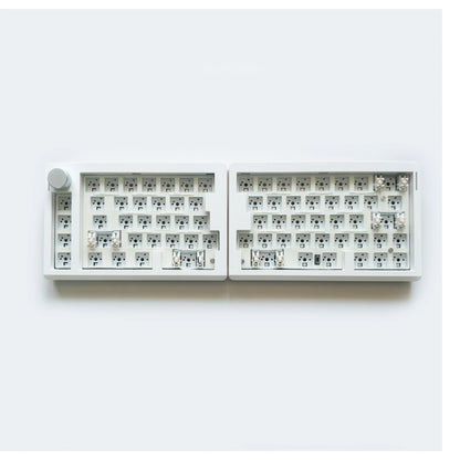 GMK70 Split Mechanical Keyboard Kit – Hot-Swappable, Ergonomic Customizable with QMK/VIA Support