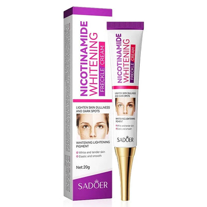 SADOER Nicotinamide Freckle & Dark Spot Cream – Melasma Removal Whitening Face Cream for Brightening & Moisturizing Skin Care