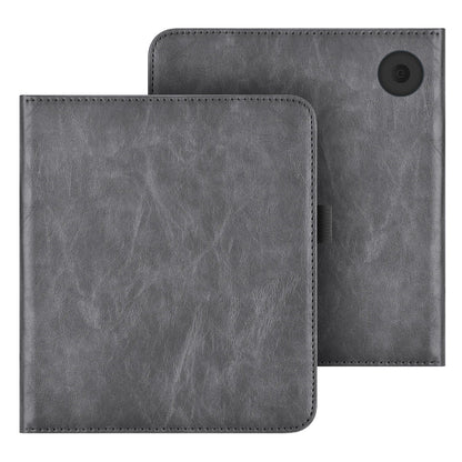 KOBO Libra 7" Leather Case – Hand Strap, Stand & Card Slot Cover for Libra Colour, Libra 2, Libra H2O (N428/N418/N873)