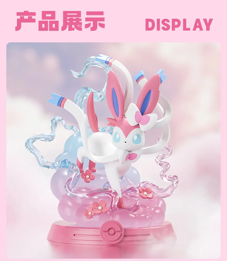 Anime Pokémon Funism Adventure Eevee Family Blind Box – Jolteon & Sylveon Action Figure Toy Gift