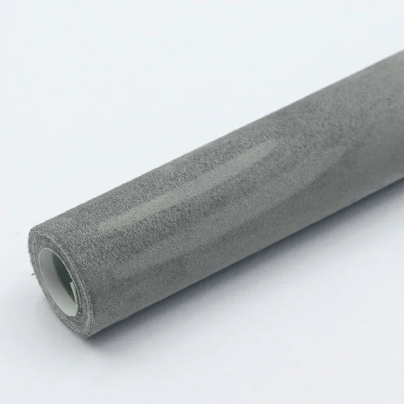 Self-Adhesive Suede Leather Fabric Roll - 50x300cm Velvet Cloth for Car Interior Modification, Door Panels, DIY Craft & Upholstery Projects