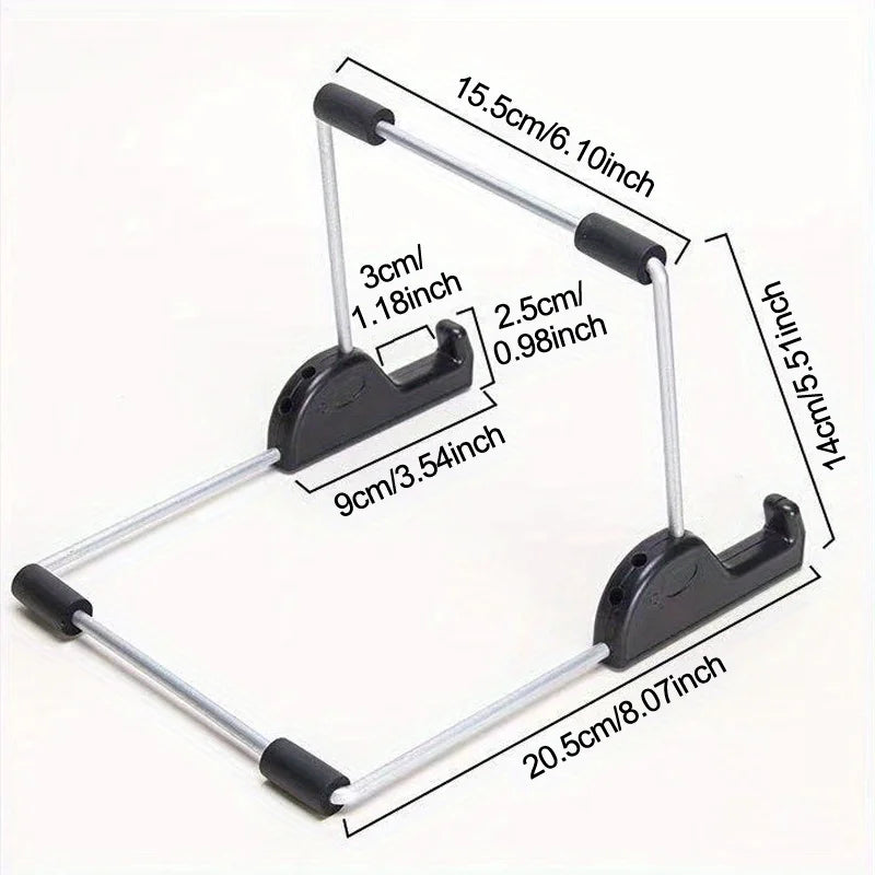Multi-Functional Foldable Tablet Stand – Lightweight Adjustable Laptop & Tablet Holder, Universal Device Support for Home, Office & Travel Use