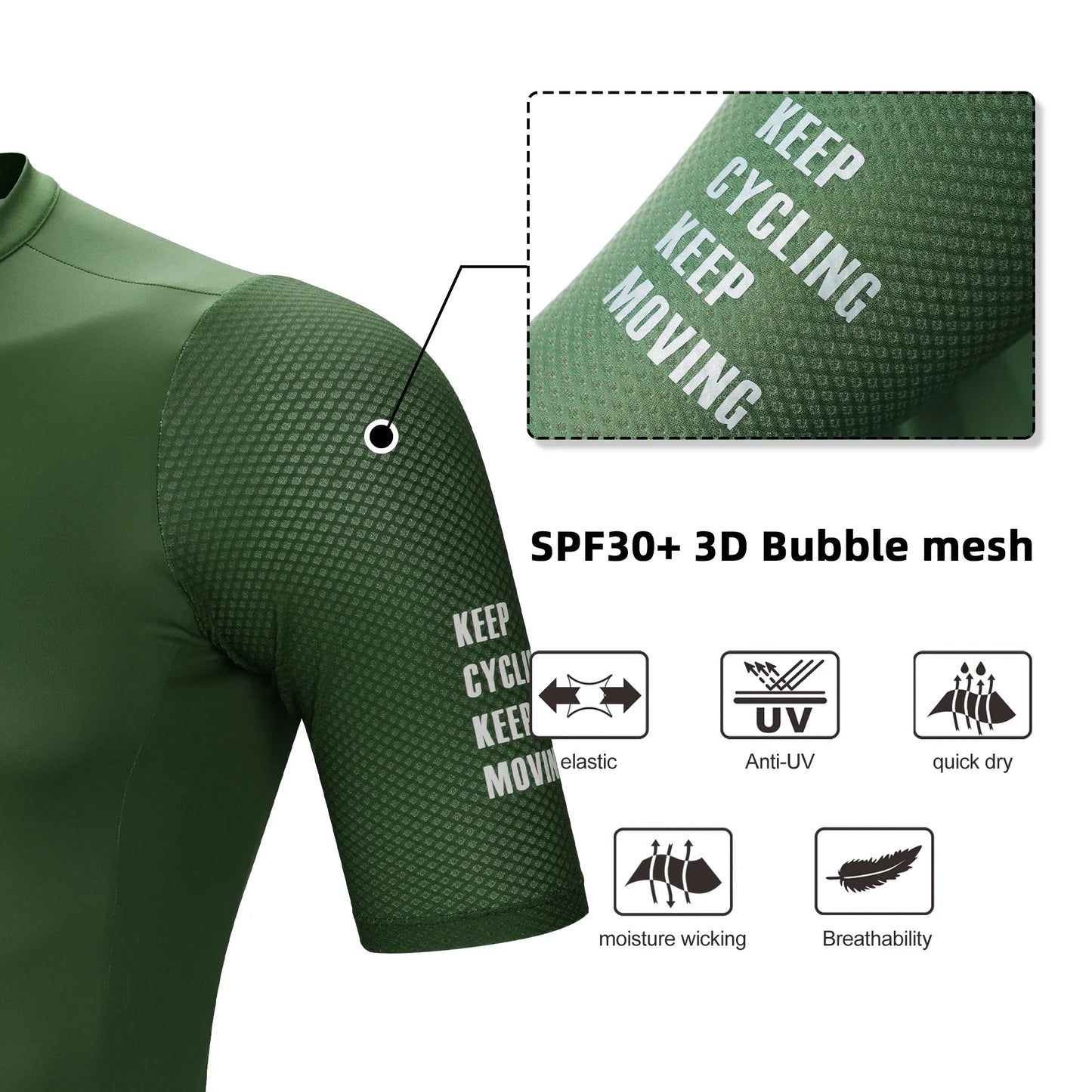 DAREVIE 2023 Cycling Jersey — SPF 50+ Men & Women MTB & Road Bike Shirt