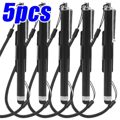 Motorcycle & Cycling Touch Pen – Universal Mobile Stylus with Spring Rope for Riding