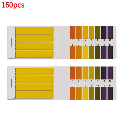 80-800pcs PH Litmus Test Strips — Professional 1-14 Indicator Paper for Water, Cosmetics, Soil Acidity Testing and Measurement