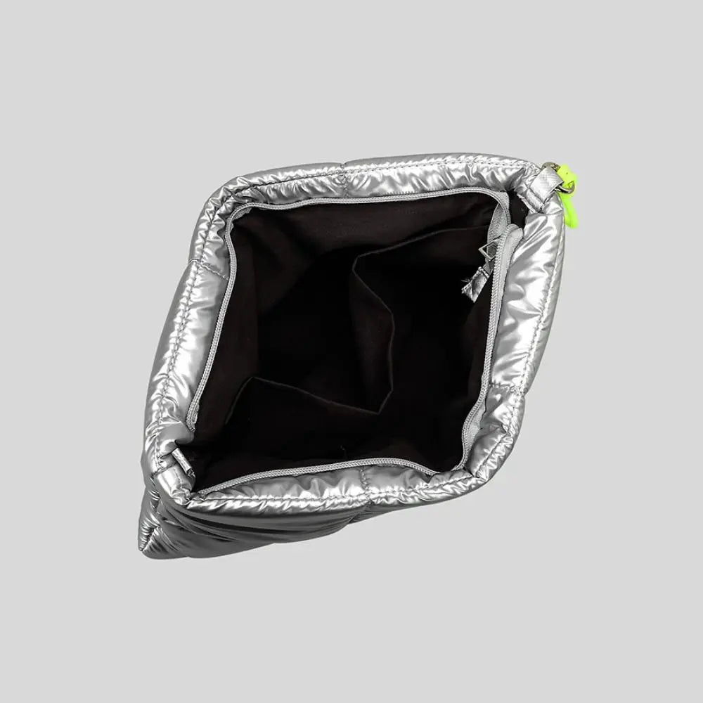 Trendy Puffy Cotton Laptop Bag 14 Inch — Waterproof, Shockproof Sleeve with Shoulder Strap for MacBook, Lenovo, Huawei