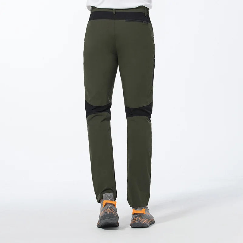 TRVLWEGO Men’s Summer Quick-Dry Waterproof Hiking Pants – Outdoor Trekking, Camping & Fishing Trousers