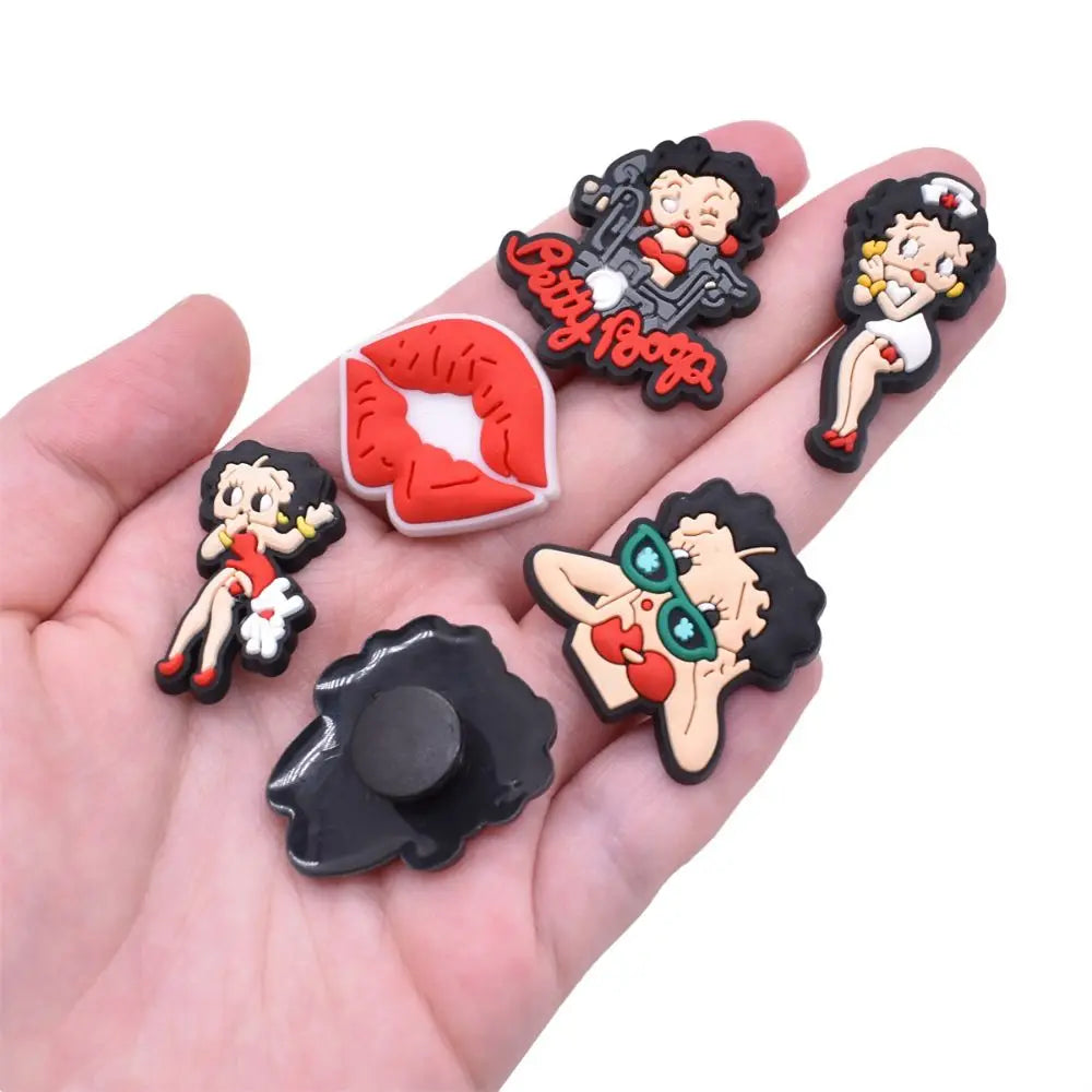 13pcs Fashion Girl Shoe Charms – Clog, Backpack & Wristband Accessories for Kids’ Gifts & Christmas