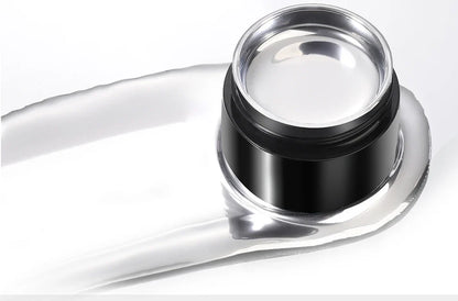 BORN PRETTY 5ML Super Silver Metallic Gel Nail Polish - Mirror Chrome Effect, Semi-Permanent Metal Painting Gel for DIY Nails