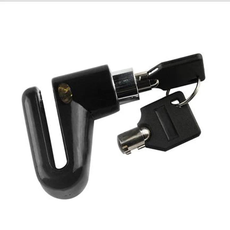 Motorcycle Disc Brake Lock - Anti-Theft Security for Bicycles, Motorbikes, and Scooters, Effective Theft Protection for Safety