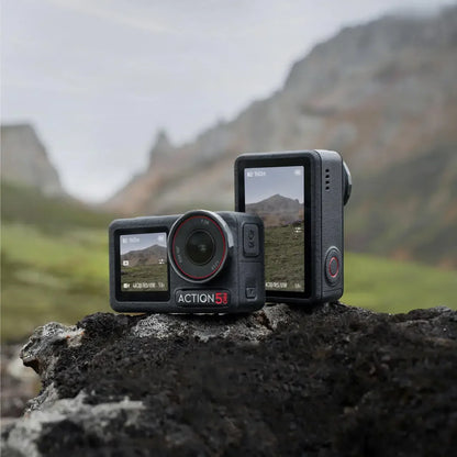 DJI Osmo Action 5 Pro – 4K Camera with 1/1.3" Sensor, 4-Hour Battery, 360° HorizonSteady & Robust Stabilization