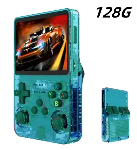 BOYHOM R36S Retro Handheld Game Console – 3.5" IPS, Linux ARKOS, Dual-RAM, 15,000+ Games, 64GB/128GB Portable Pocket Player