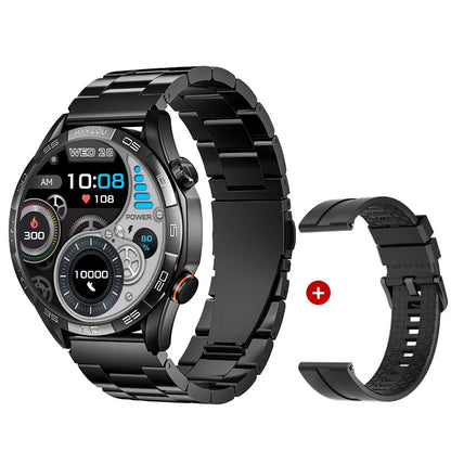 HAYLOU Solar 5 Smartwatch — 1.58" AMOLED, Voice Calling, 24H Health & Sports Tracker for Men