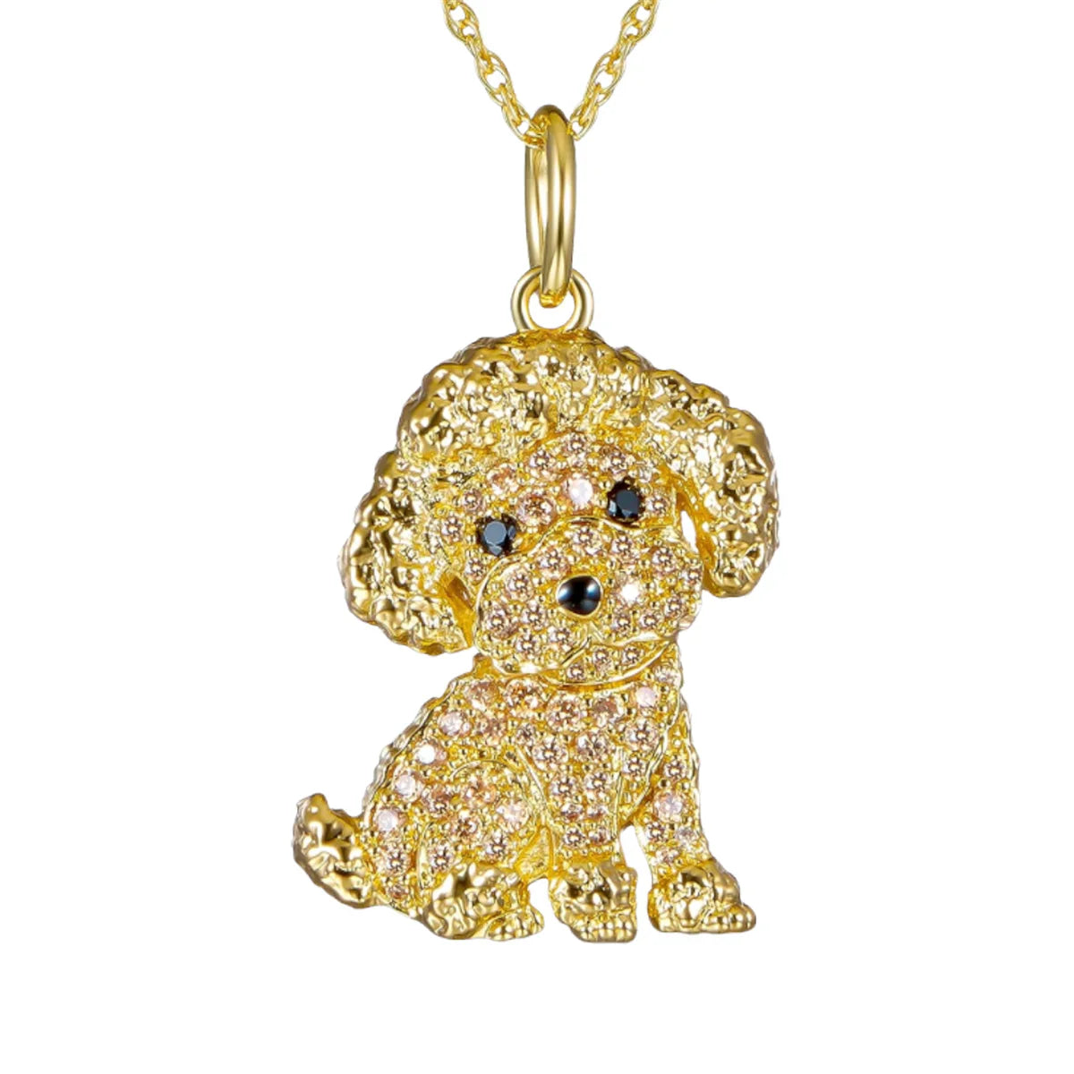 Schnauzer Dog Pendant Necklace – Cute & Elegant Puppy Jewelry for Women, Perfect Gift for Dog Lovers