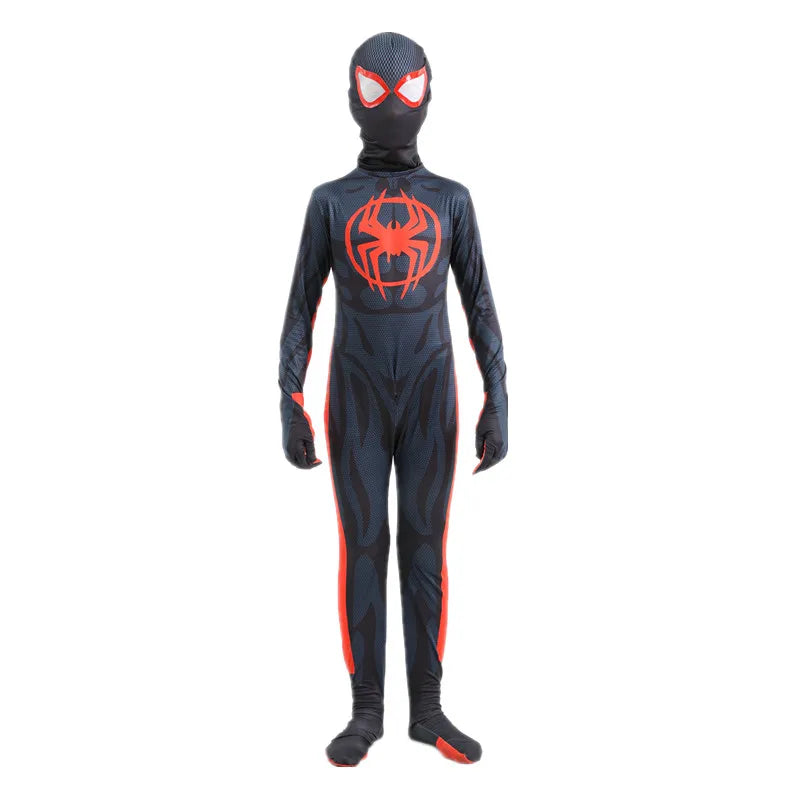 Kids Superhero Costume Onesies – Movie Character Fantasy Dress-Up for Boys & Girls, Halloween Party & Photo Props