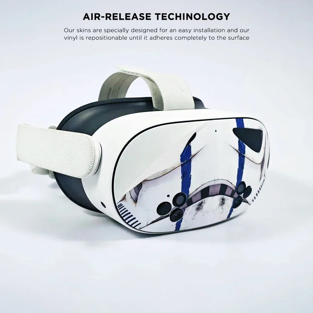 Skin Stickers for Meta Quest 3S VR Headset & Controllers – Vinyl Protective Decals with Halloween Pattern for Oculus 3S