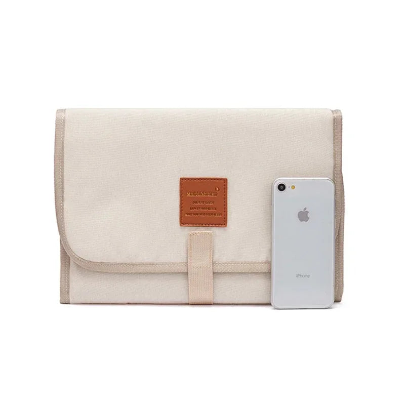 Waterproof Baby Diaper Changing Mat – Portable Foldable Play Mat, Washable Compact Travel Nappy Mat