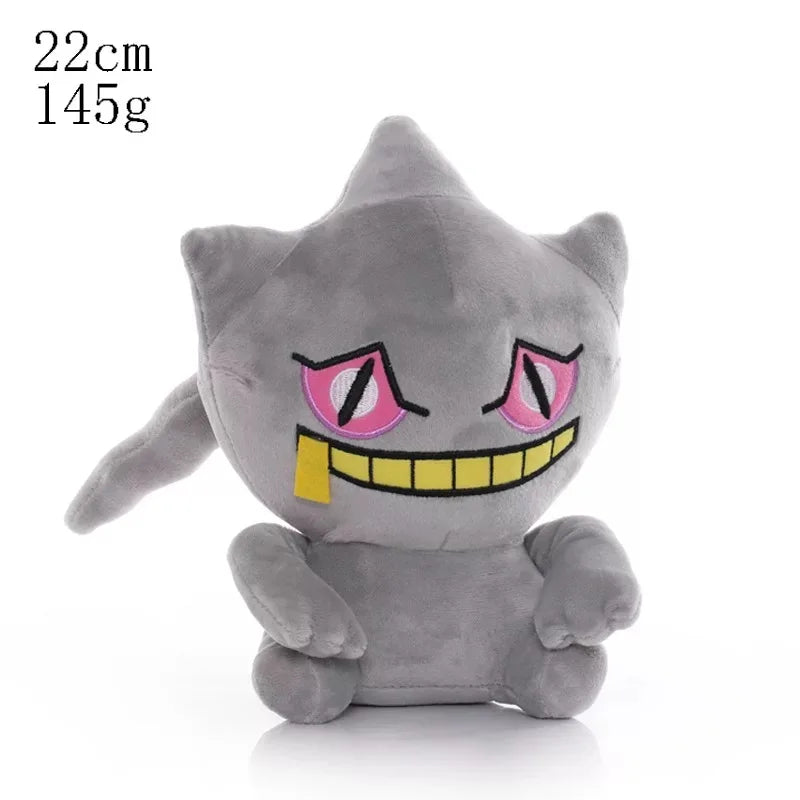 Pokemon Plush Toys Collection — Pikachu, Squirtle, Charmander, Bulbasaur, Charizard, Gengar & Mewtwo Stuffed Dolls for Kids Gifts