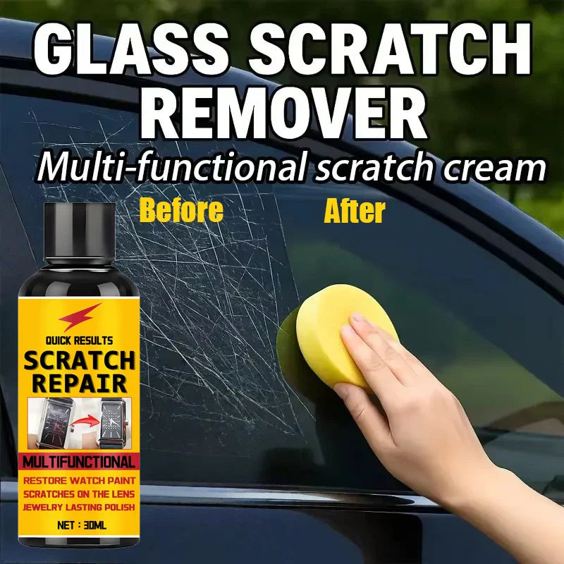 Glass Scratch Repair Paste – Polishing Paste for Windshields, Bathroom Glass, and Windows