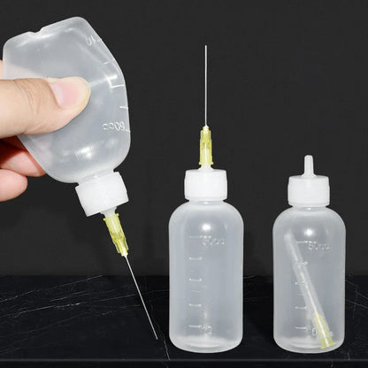 50ML Plastic Alcohol Dispenser Bottle – For Rosin, Solder Flux Paste, PCB Cleaning & Phone Welding Repair Tools