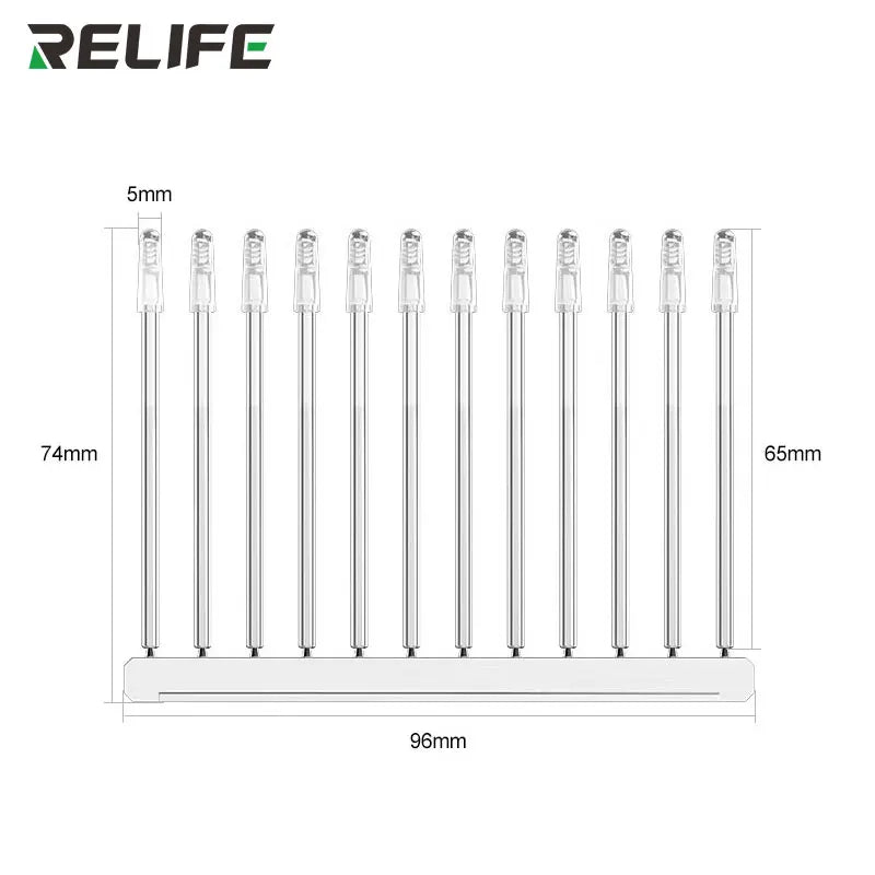 RELIFE RL-094 48PCS Camera Lens Cleaner Gel Sticks – Synthetic Resin Dust Removal for iPhone, Android & Camera Lenses