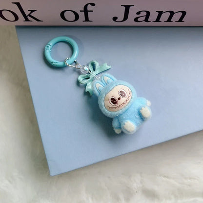 Kawaii Plush Keychain – Cute Aesthetic Bag Charm for Women, Wedding & Party Gifts