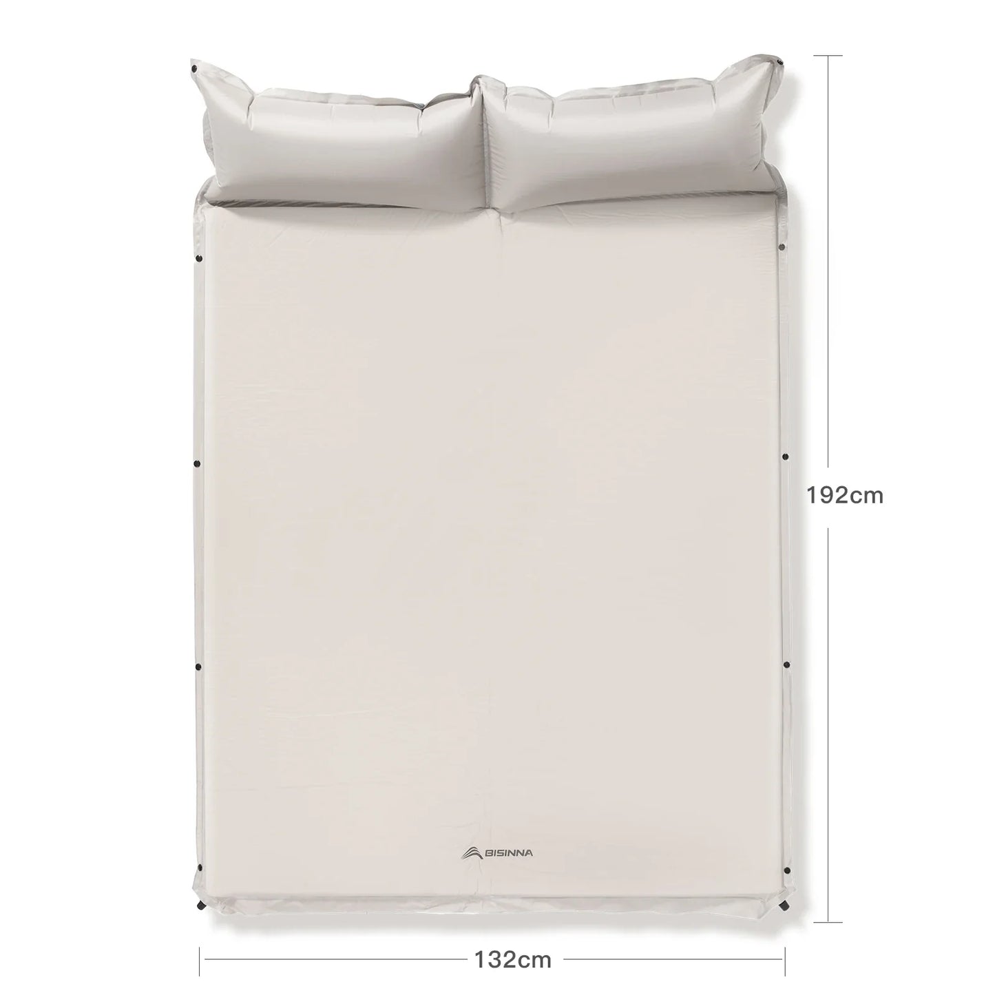 BSWolf Thick Self-Inflating Outdoor Mattress - Spliced Inflatable Camping Mat for Tent Use