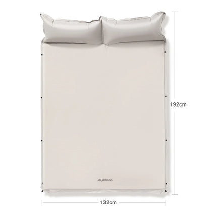 BSWolf Thick Self-Inflating Outdoor Mattress - Spliced Inflatable Camping Mat for Tent Use
