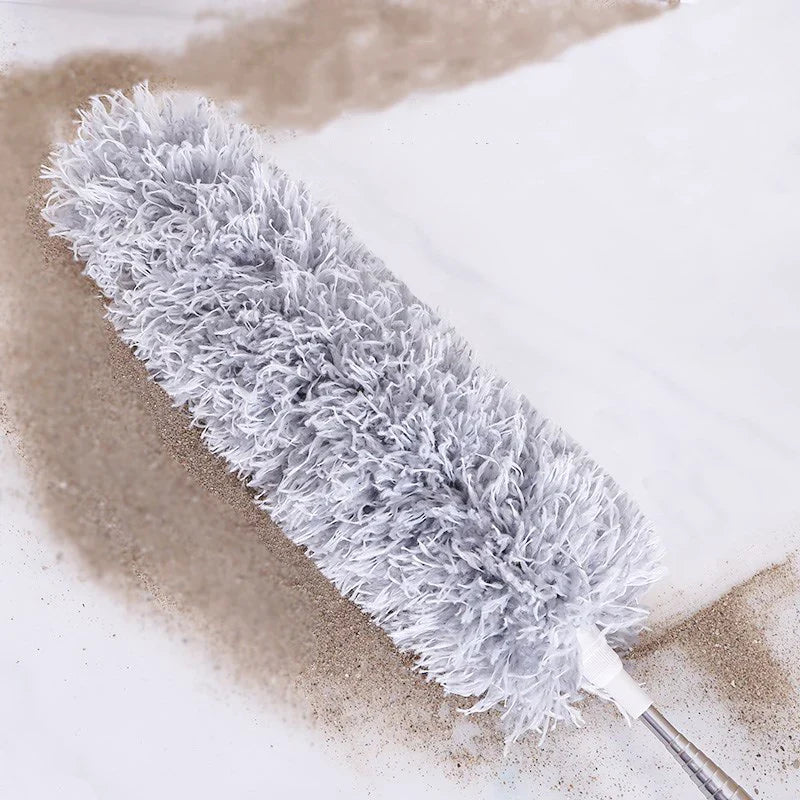 Extendable Microfiber Duster Brush - Versatile Cleaning Tool for Dusting Car and Furniture Gaps