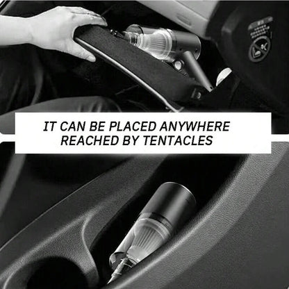 3-in-1 Portable Car & Home Vacuum Cleaner – Suction, Blowing, and USB Rechargeable