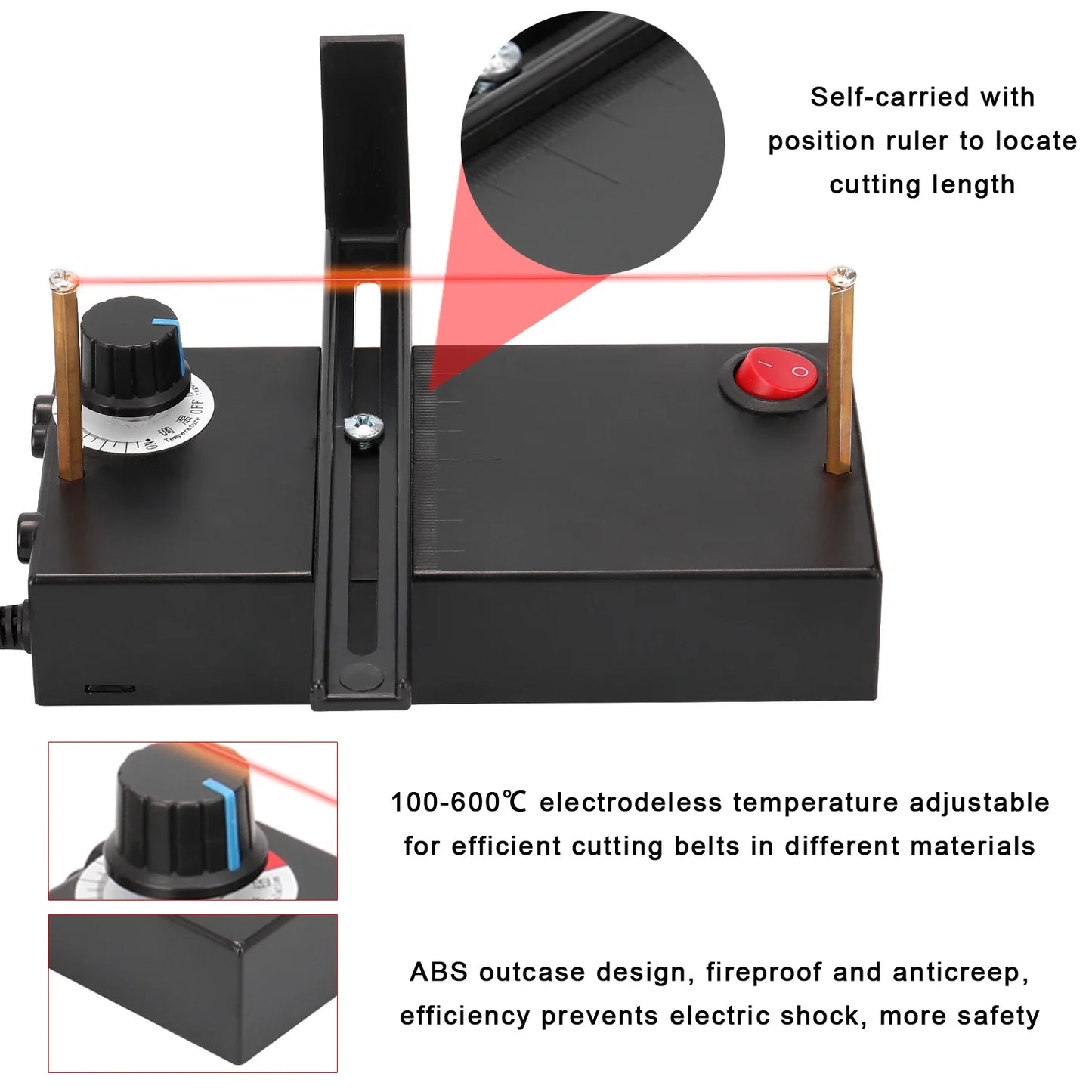 Small Hot Wire Cutting Machine: Manual Electric Heating Ribbon Cutter - Ideal for DIY Crafts and Electromechanical Thermal Cutting