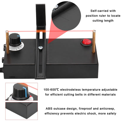 Small Hot Wire Cutting Machine: Manual Electric Heating Ribbon Cutter - Ideal for DIY Crafts and Electromechanical Thermal Cutting
