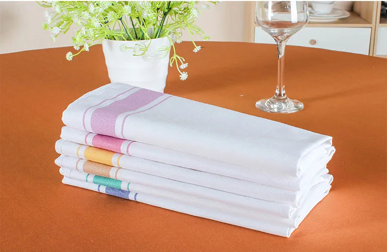 European Cotton Kitchen Towel Placemat — Thickened Cup Cloth Mat for Restaurant & Home