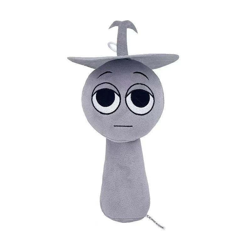 Sprunki Plush Toy Set Soft Cartoon Stuffed Animal Plushies Collectible Game Character Dolls Gift for Fans Birthday & Christmas Present