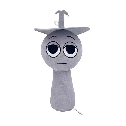 Sprunki Plush Toy Set Soft Cartoon Stuffed Animal Plushies Collectible Game Character Dolls Gift for Fans Birthday & Christmas Present