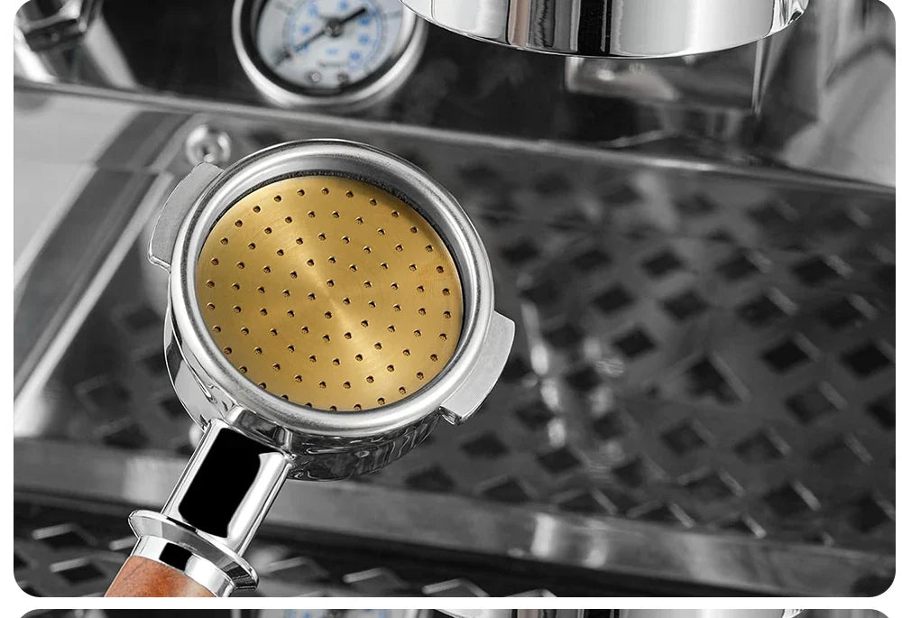 Reusable Coffee Filter Screen – 51/53/58mm Heat Resistant Mesh for Portafilter, Barista Espresso Puck Screen