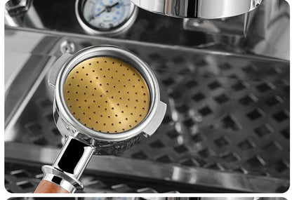 Reusable Coffee Filter Screen – 51/53/58mm Heat Resistant Mesh for Portafilter, Barista Espresso Puck Screen