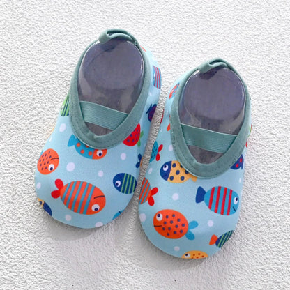 Kids Beach Water Shoes — Boys & Girls Aqua Sneakers for Swimming, Surfing, Diving & Outdoor Activities