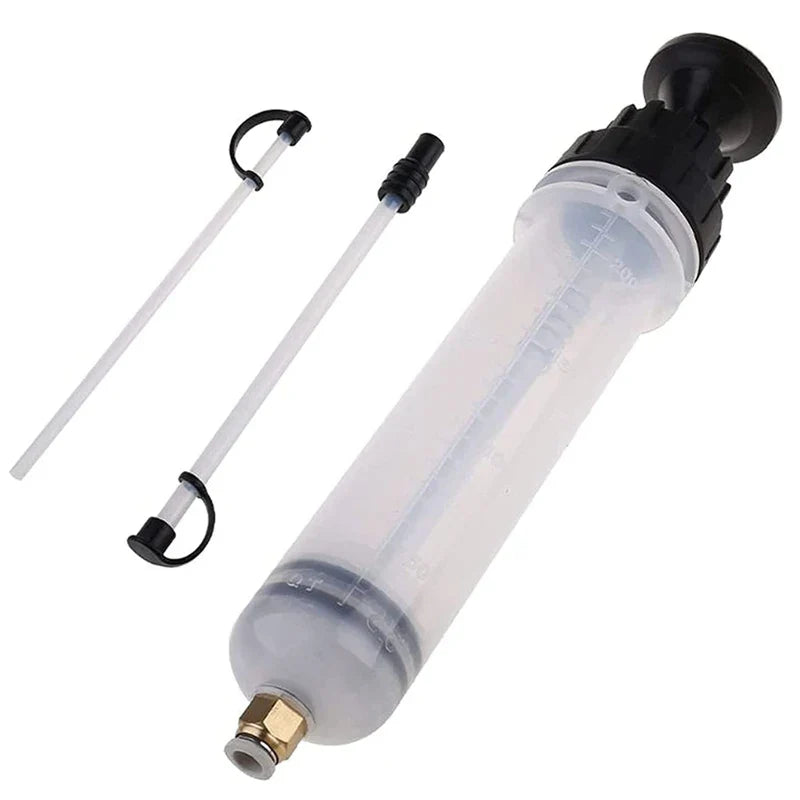 Car Oil & Brake Fluid Extractor – Manual Syringe Pump for Oil Change, Vacuum Suction, Fuel Transfer Hand Pump