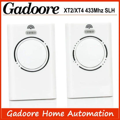 Gadoore XT2 XT4 433MHz SLH LR Garage Door & Gate Remote | Compatible with XT2/XT4 SLH & SLH LR