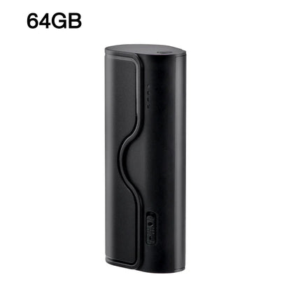 500-Hour Digital Audio Recorder – Professional 32GB/64GB Flash Drive MP3 Player for Lectures & Recording