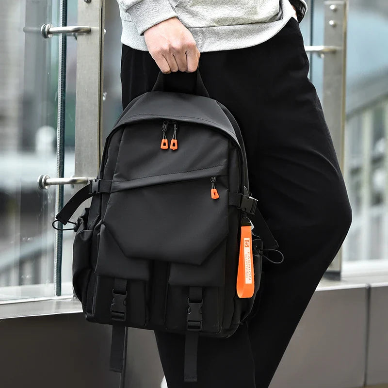 Luxury Men’s Backpack — High-Quality 15.6" Laptop Bag, Waterproof Travel & School Backpack, High-Capacity Fashion Bag